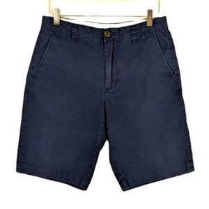J. Crew Men's Navy Blue Cotton Shorts Waist 30